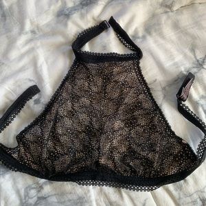 Victoria Secret lingerie halter lace top 🕷
